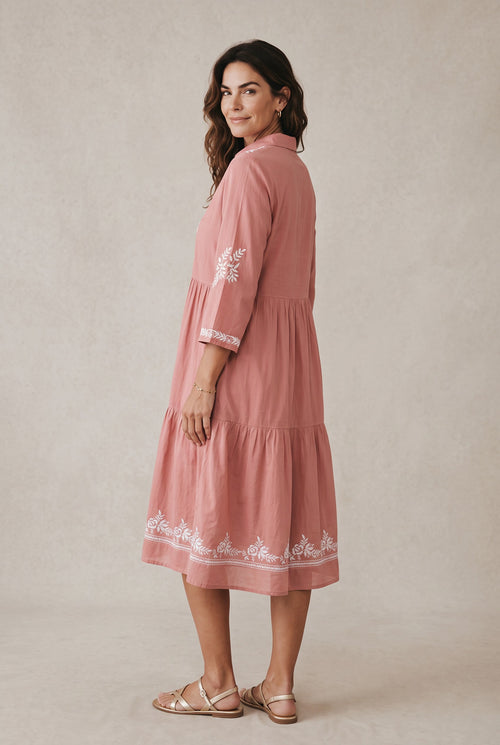 The Patio Shirt Dress