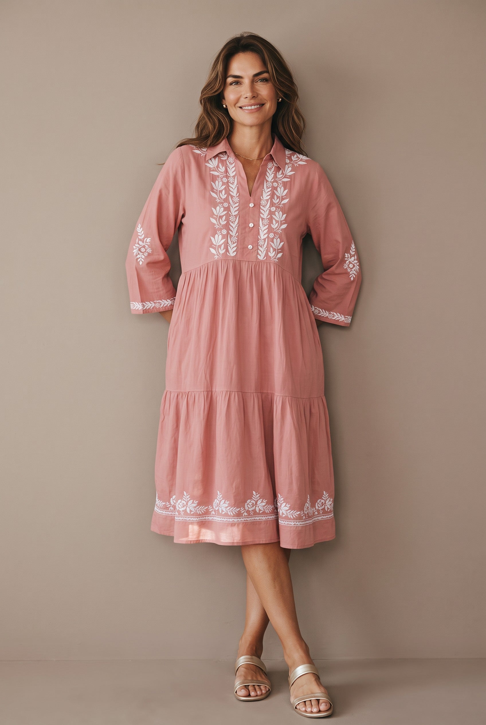 The Patio Shirt Dress