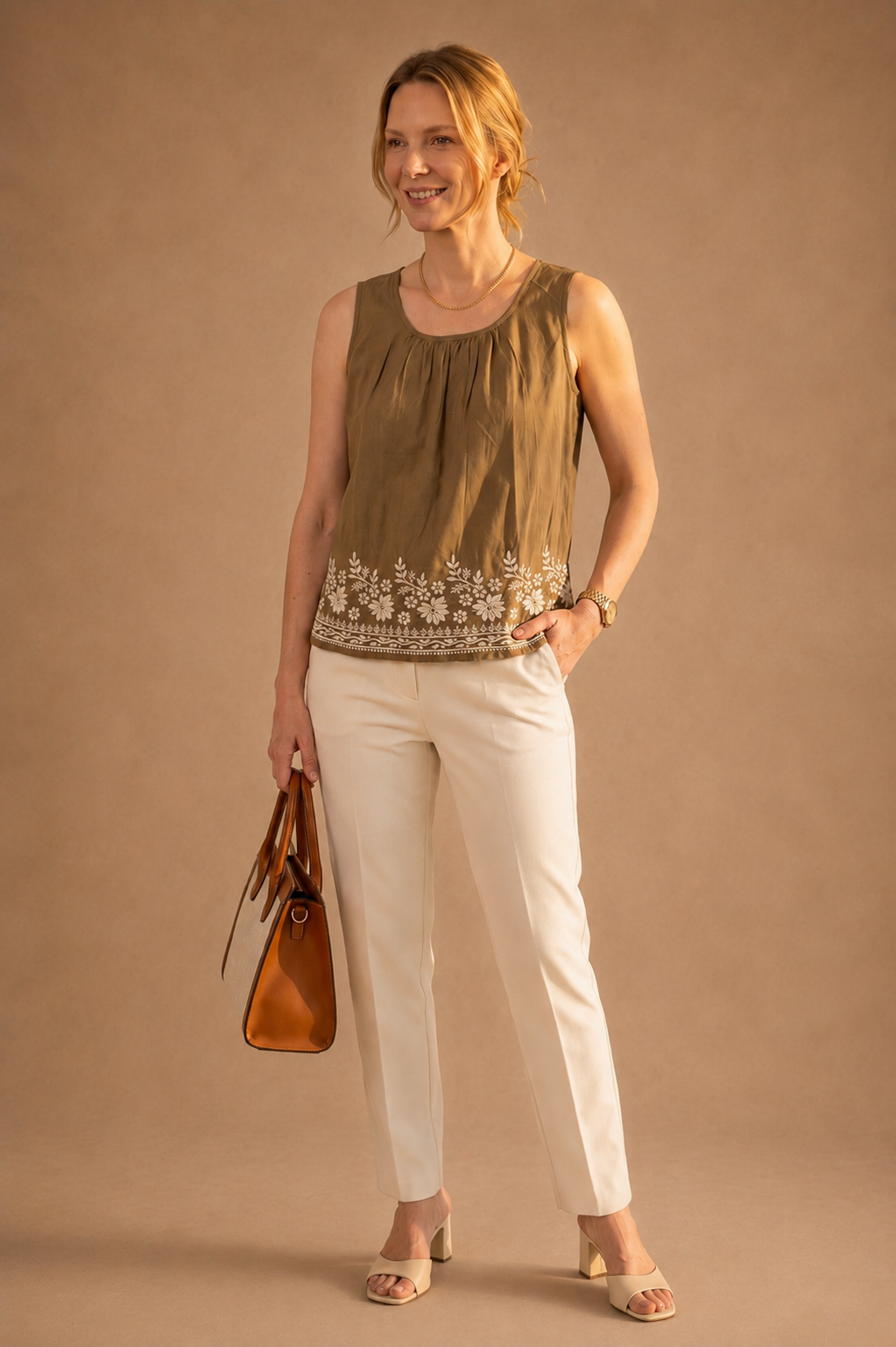 The Loggia Sleeveless Top